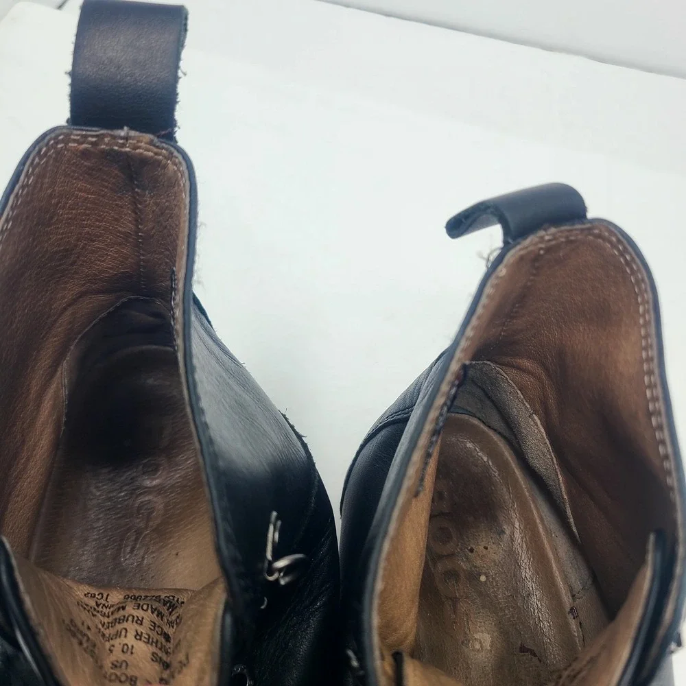 Bogs‎ Women's Chukka Leather Ankle Boots US 10.5 Waterproof Black Lace Up
